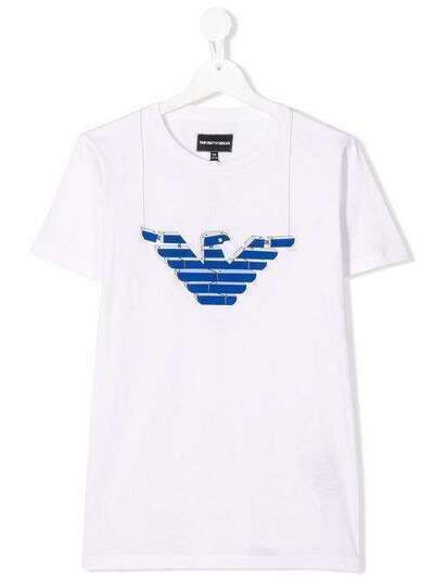 Emporio Armani Kids футболка с логотипом 3H4T104J09Z0100
