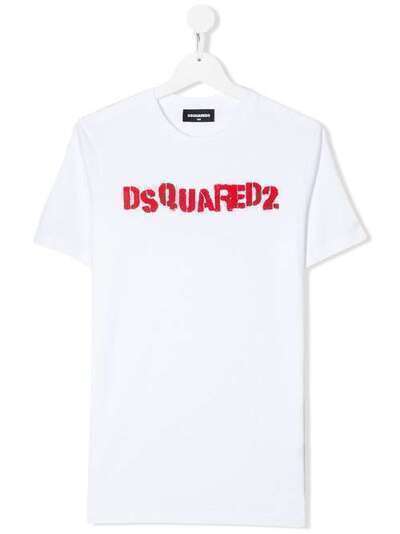 Dsquared2 Kids футболка с логотипом DQ03Y1