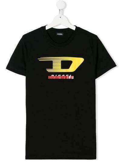 Diesel Kids футболка с круглым вырезом 00J4NW0091B