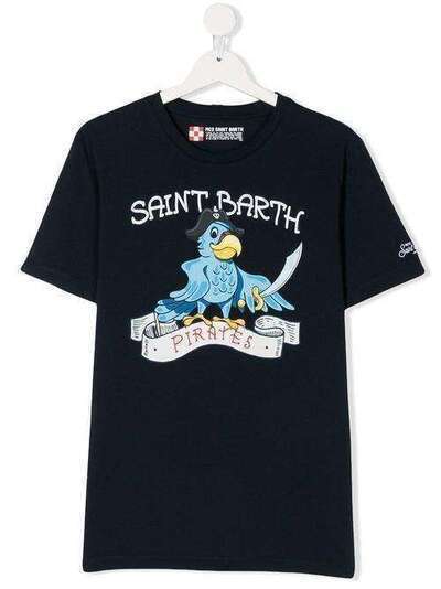 Mc2 Saint Barth Kids футболка с принтом PIRATEPAPGTSHIRT