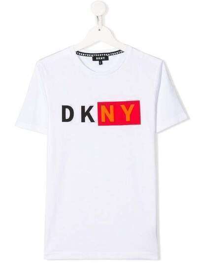 Dkny Kids футболка с логотипом D25C7710B