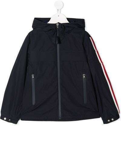 Moncler Enfant куртка с полосками