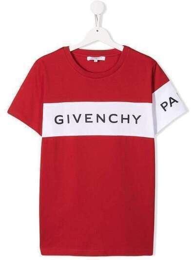 Givenchy Kids футболка с логотипом H25138991