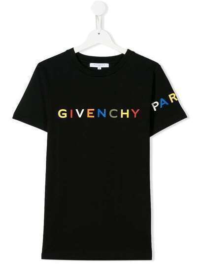 Givenchy Kids футболка с логотипом H2517709B