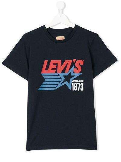 Levi's Kids футболка с принтом логотипа NL10017