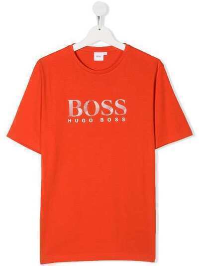 Boss Kids футболка с логотипом J25E6341C