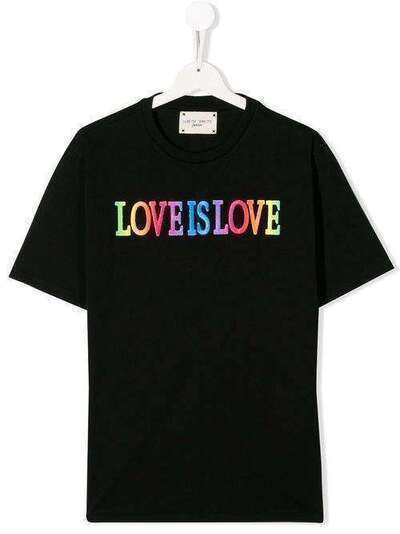 Alberta Ferretti Kids футболка Love Is Love 022153T