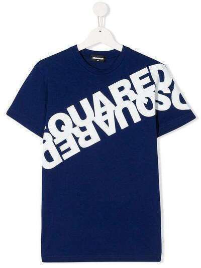 Dsquared2 Kids футболка с логотипом DQ03WAD00W5