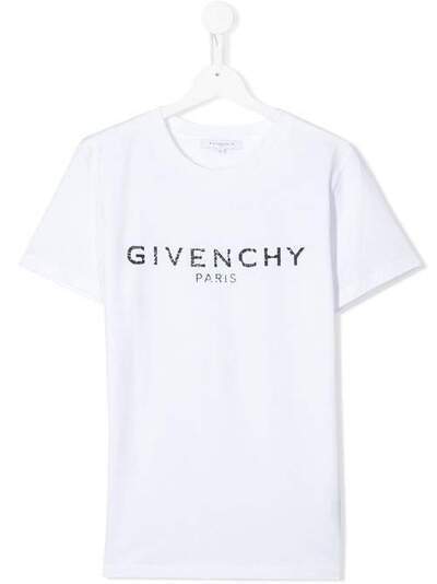 Givenchy Kids футболка с логотипом H25H4710B