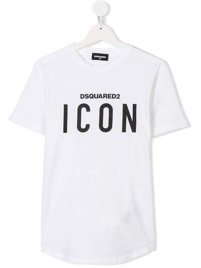Dsquared2 Kids футболка с принтом 'ICON' DQ02M8D00MR