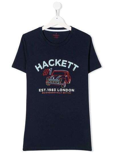 Hackett Kids футболка с логотипом HK500655