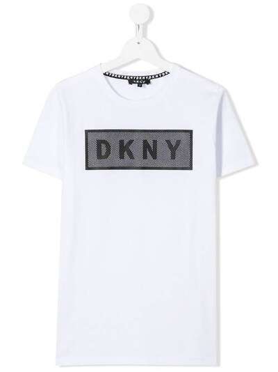 Dkny Kids футболка с короткими рукавами и логотипом D25C7810B