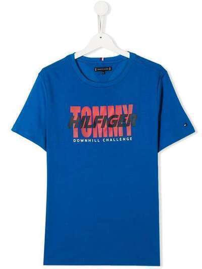 Tommy Hilfiger Junior футболка Challenge с логотипом KB0KB05396T