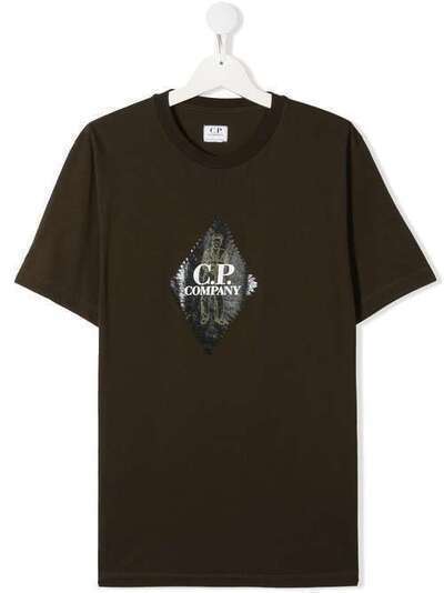 C.P. Company Kids футболка с принтом Massimo Osti 08CKTS032C003568W