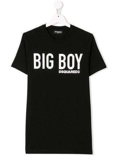 Dsquared2 Kids футболка с принтом 'TEEN Big Boy' DQ03A2D00MQ
