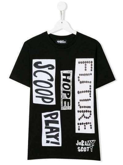 Jeremy Scott Junior футболка с графичным принтом J5M007LBA00