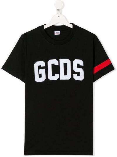 Gcds Kids футболка с вышитым логотипом 22501110