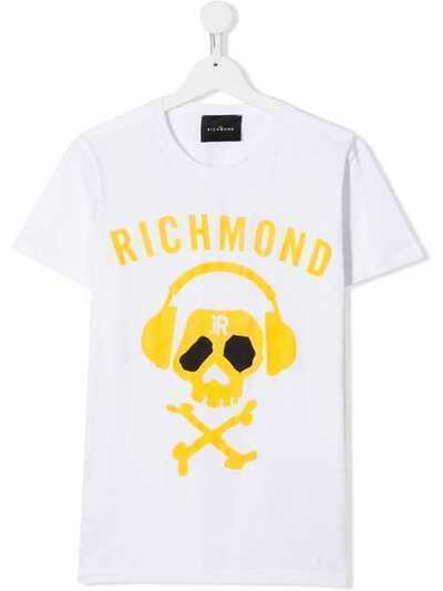 John Richmond Junior футболка с принтом RBP20094TSFX
