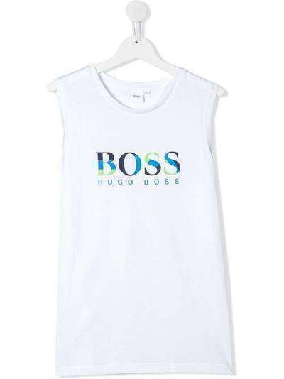 Boss Kids топ без рукавов с логотипом J25G1710B