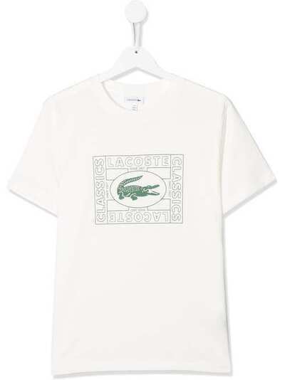 Lacoste Kids футболка с логотипом TJ95080070V