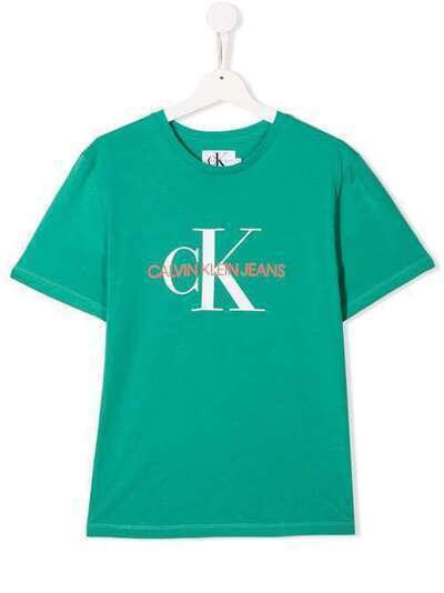 Calvin Klein Kids футболка с логотипом IB0IB00213