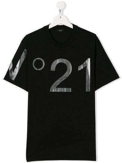 Nº21 Kids футболка с круглым вырезом и логотипом N21498TN0032