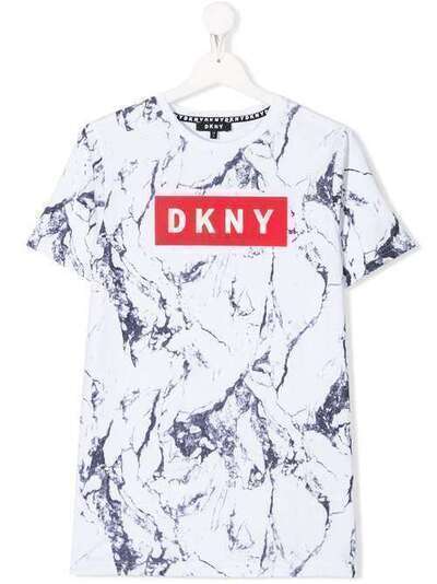 Dkny Kids футболка с принтом D25C81N68