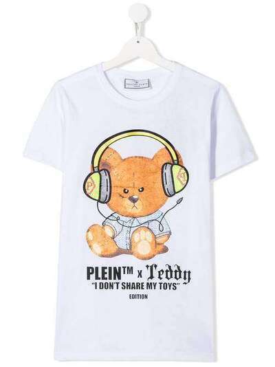 Philipp Plein Junior футболка с принтом S20CBTK0862PJY002N