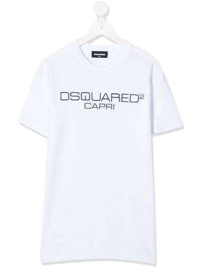 Dsquared2 Kids футболка с логотипом DQ03WHD00WYD2T530U