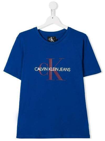 Calvin Klein Kids футболка с логотипом IB0IB00276