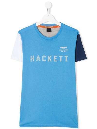 Hackett Kids футболка с логотипом HK500637