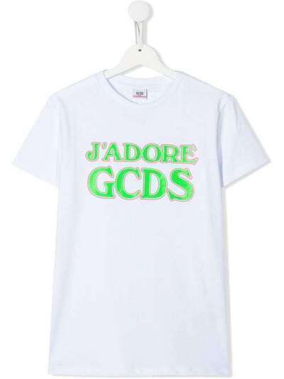 Gcds Kids футболка J'Adore GCDS 22707