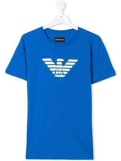 Emporio Armani Kids TEEN logo print T-shirt 8N4T991JPZZ0944