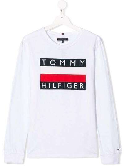 Tommy Hilfiger Junior футболка с принтом KB0KB05426