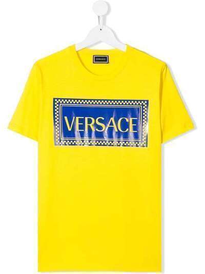 Young Versace футболка с логотипом YD000180YA00079