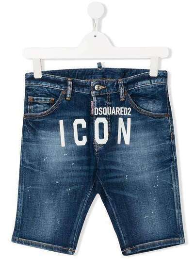 Dsquared2 Kids джинсовые шорты Icon DQ04EM