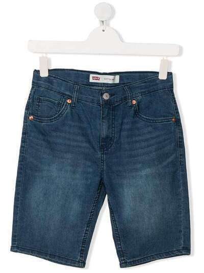 Levi's Kids джинсовые шорты по колено 9EB084