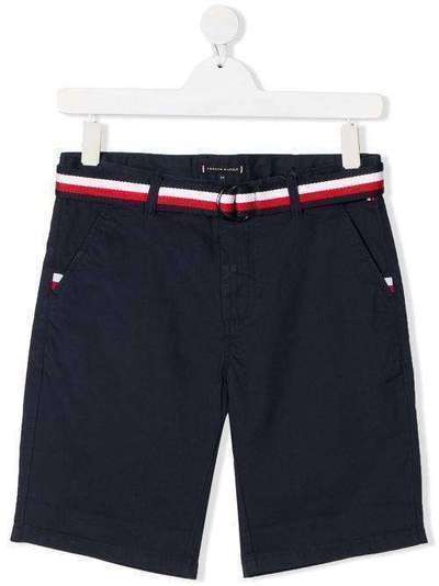 Tommy Hilfiger Junior TEEN belted chino shorts KB0KB05603