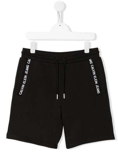 Calvin Klein Kids спортивные шорты с вышитым логотипом IB0IB00503