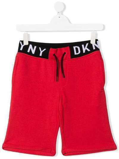 Dkny Kids шорты-бермуды с логотипом на поясе D24708977