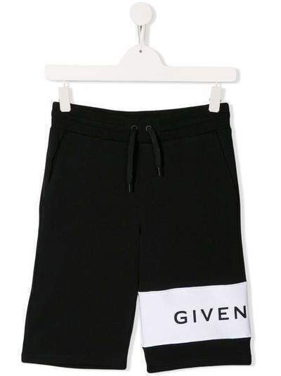 Givenchy Kids шорты с логотипом H2406509B12