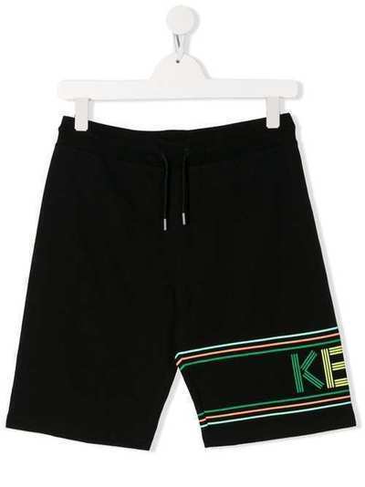 Kenzo Kids спортивные шорты с логотипом KQ25638