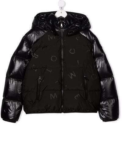 Moncler Enfant пуховик с логотипом