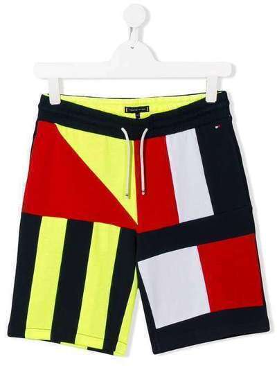 Tommy Hilfiger Junior шорты в стиле колор-блок KB0KB05679