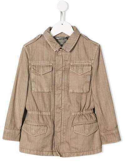 Brunello Cucinelli Kids куртка в стиле милитари B272LO300CP956