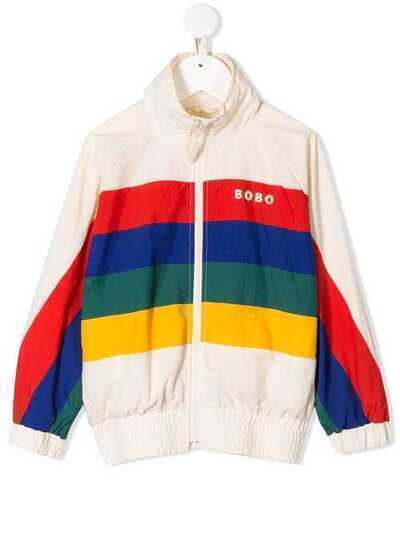 Bobo Choses куртка со вставками и логотипом 12001178