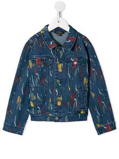 Velveteen куртка Monti с принтом A19B19008