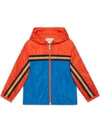 Gucci Kids куртка с узором в виде тигра 'Children's' 503089XBD48