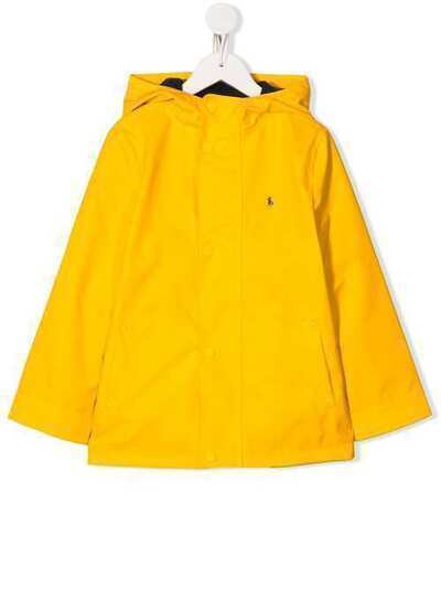 Ralph Lauren Kids непромокаемая куртка с капюшоном 322785752001