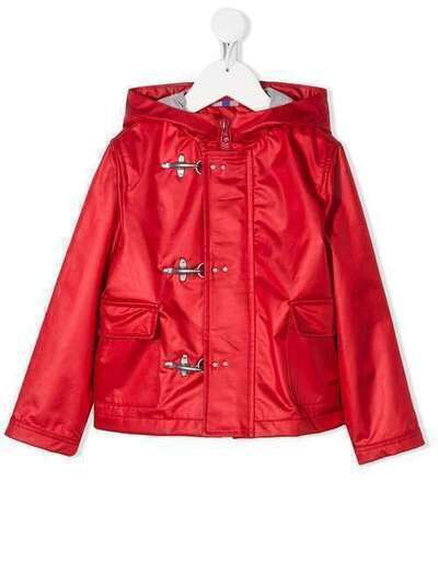 Fay Kids hooded clip fastened jacket 5M2187MD390
